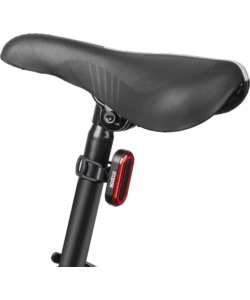 FANALINO POSTERIORE PER BICICLETTA SPARCO IN ALLUMINIO E SILICONE, 3 MODALITA' DI ILLUMINAZIONE